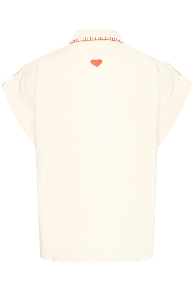 Byoung BYJESSEL EMB SHIRT