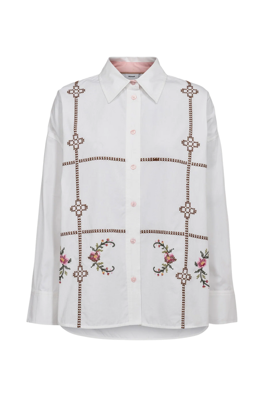 Numph NUFANSA SHIRT - Bright White
