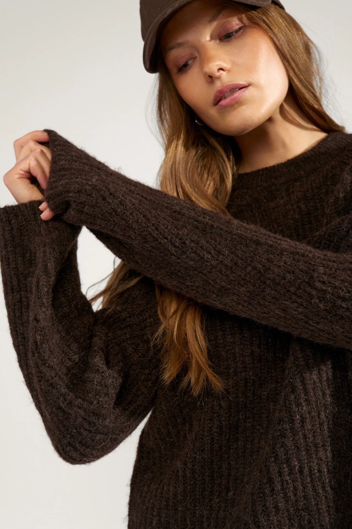 Numph NUZINDI PULLOVER - Black Coffee