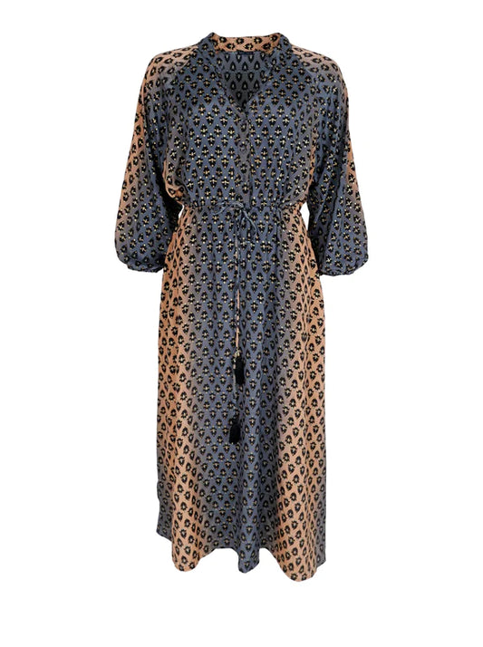 Fig Boutique - Blackcolour - Raglan Dress