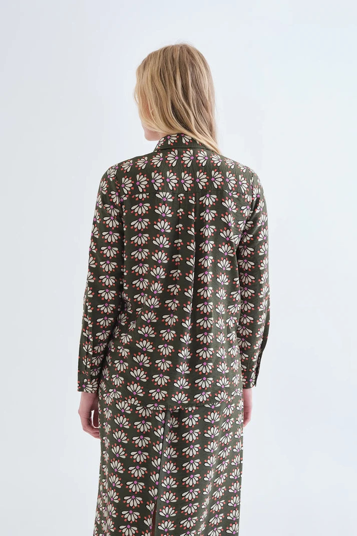 Compania Fantastica Geometric Print Shirt