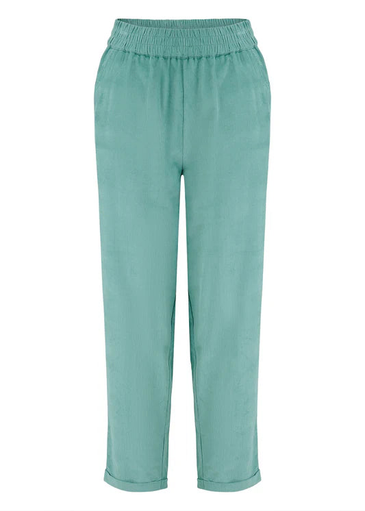 Sugarhill Vonnie Trousers - Teal Cord