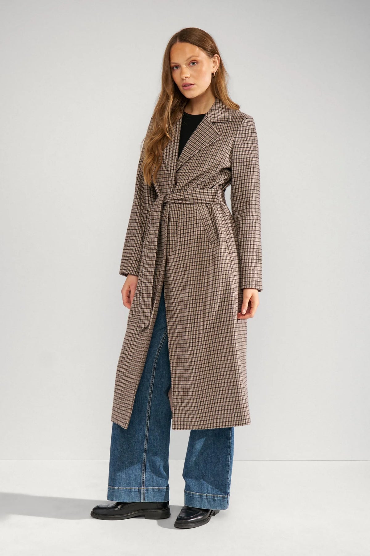 Numph NUELANA COAT - Black Coffee