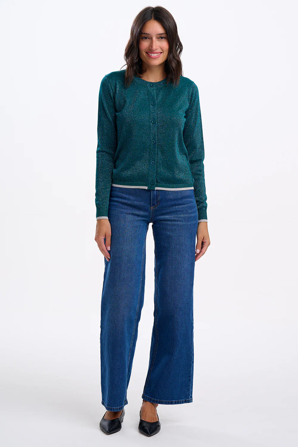 Sugarhill Ophilia cardigan teal