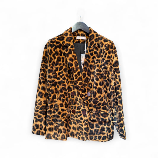 Traffic People Ava Rose Leopard Blazer Jacket