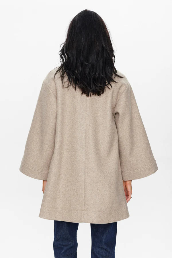 Nukimberly coat -sesame