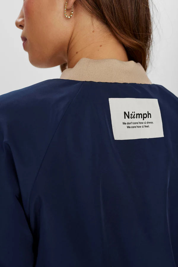 Numph Nuetta reversable jacket dark sapphire