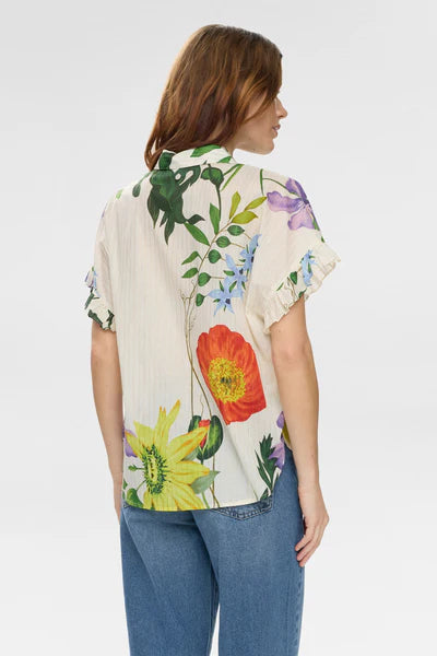 Numph NUBELISA SLEEVELESS SHIRT - Pristine