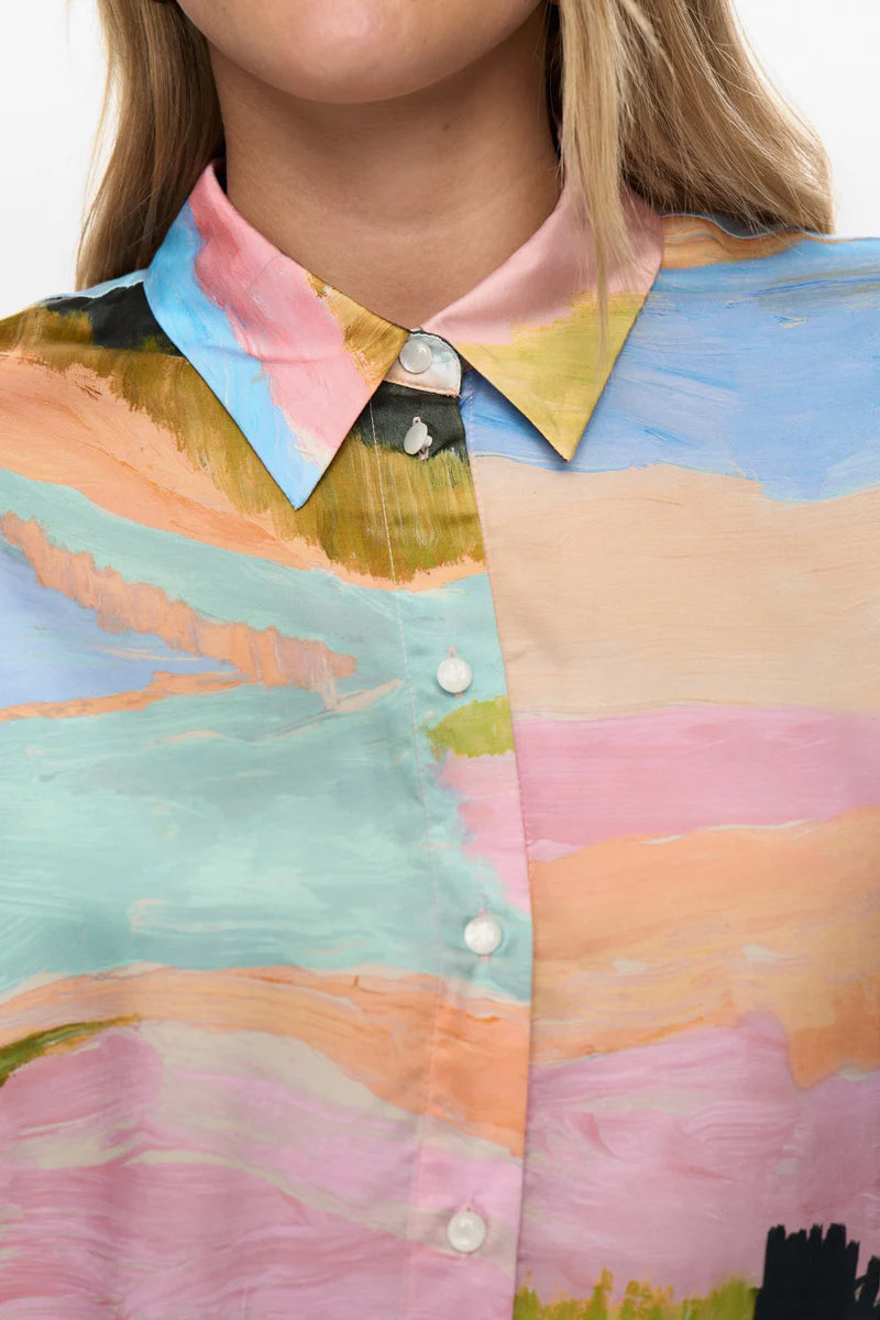 Numph NUMEADOW SHIRT - Peony