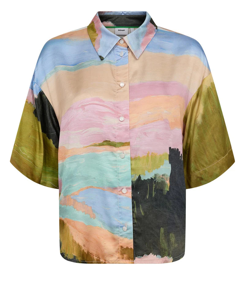 Numph NUMEADOW SHIRT - Peony