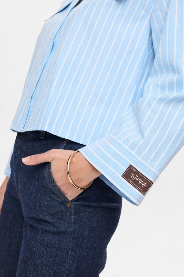 Numph NUKELSEY SHIRT - Airy Blue