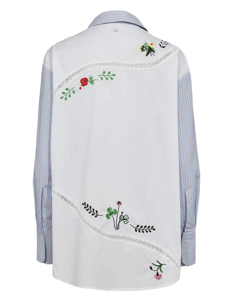 Numph NUSAMMIE SHIRT - Airy Blue