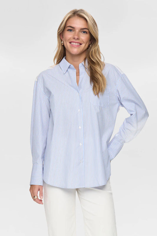Numph NUSAMMIE SHIRT - Airy Blue