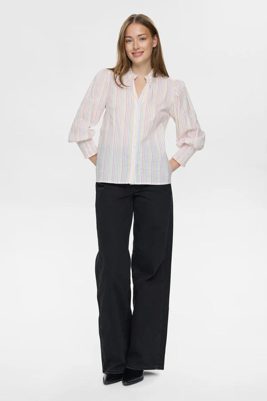 Numph NUTASHIA SHIRT - Popcorn