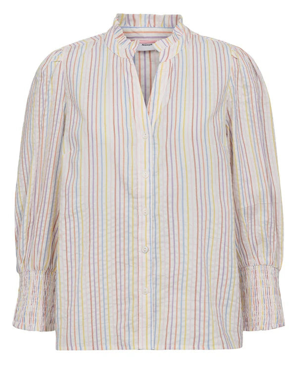 Numph NUTASHIA SHIRT - Popcorn