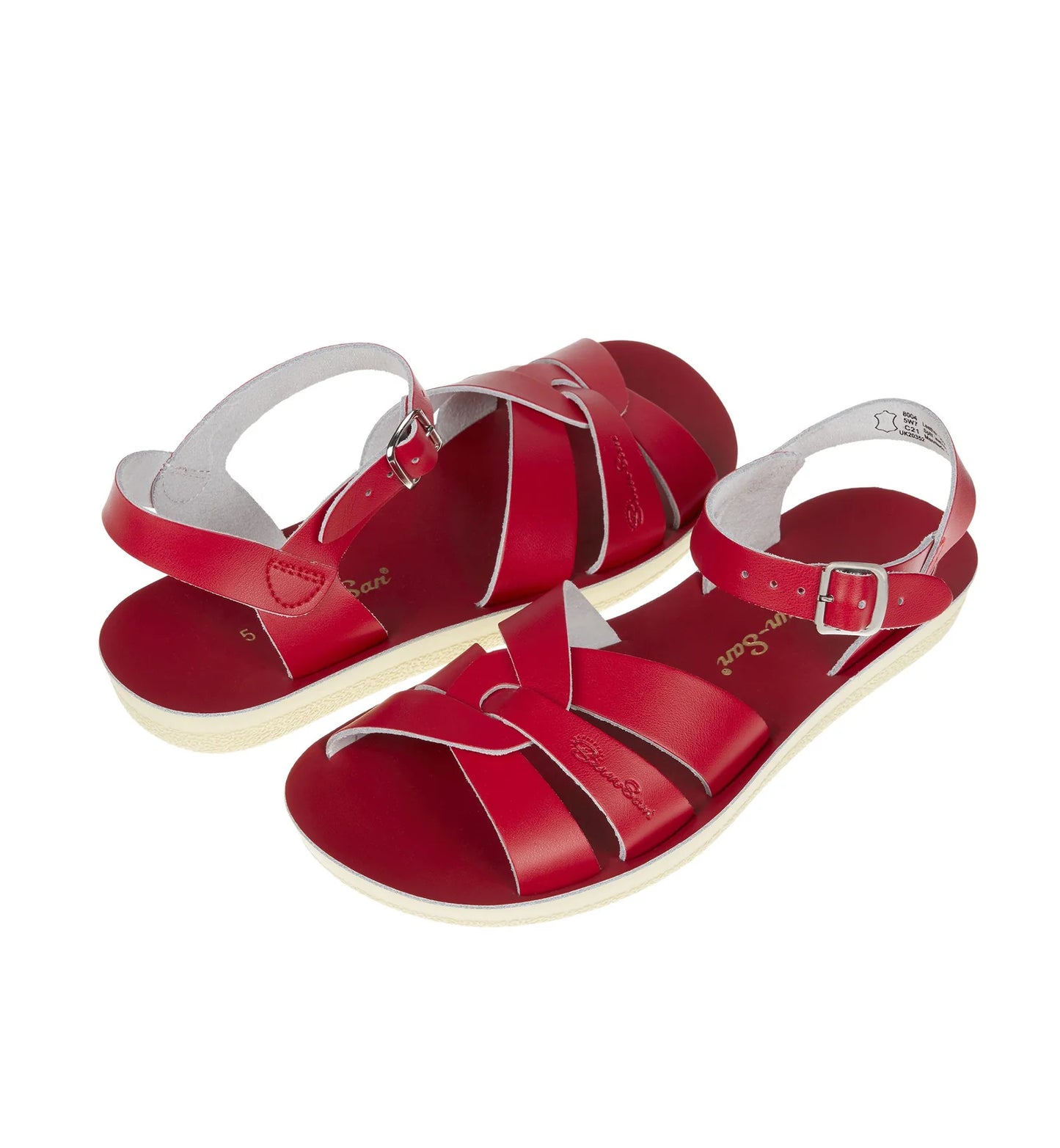 Saltwater Swimmer Red Womens sandal