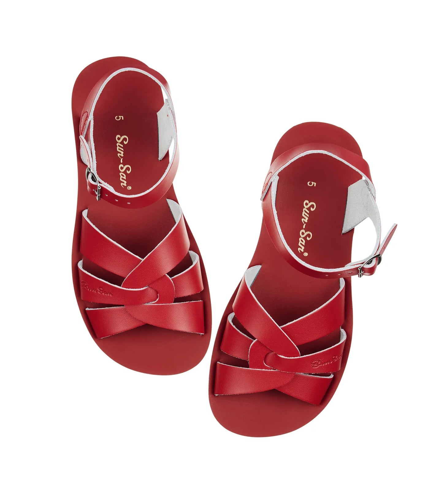 Saltwater Swimmer Red Womens sandal