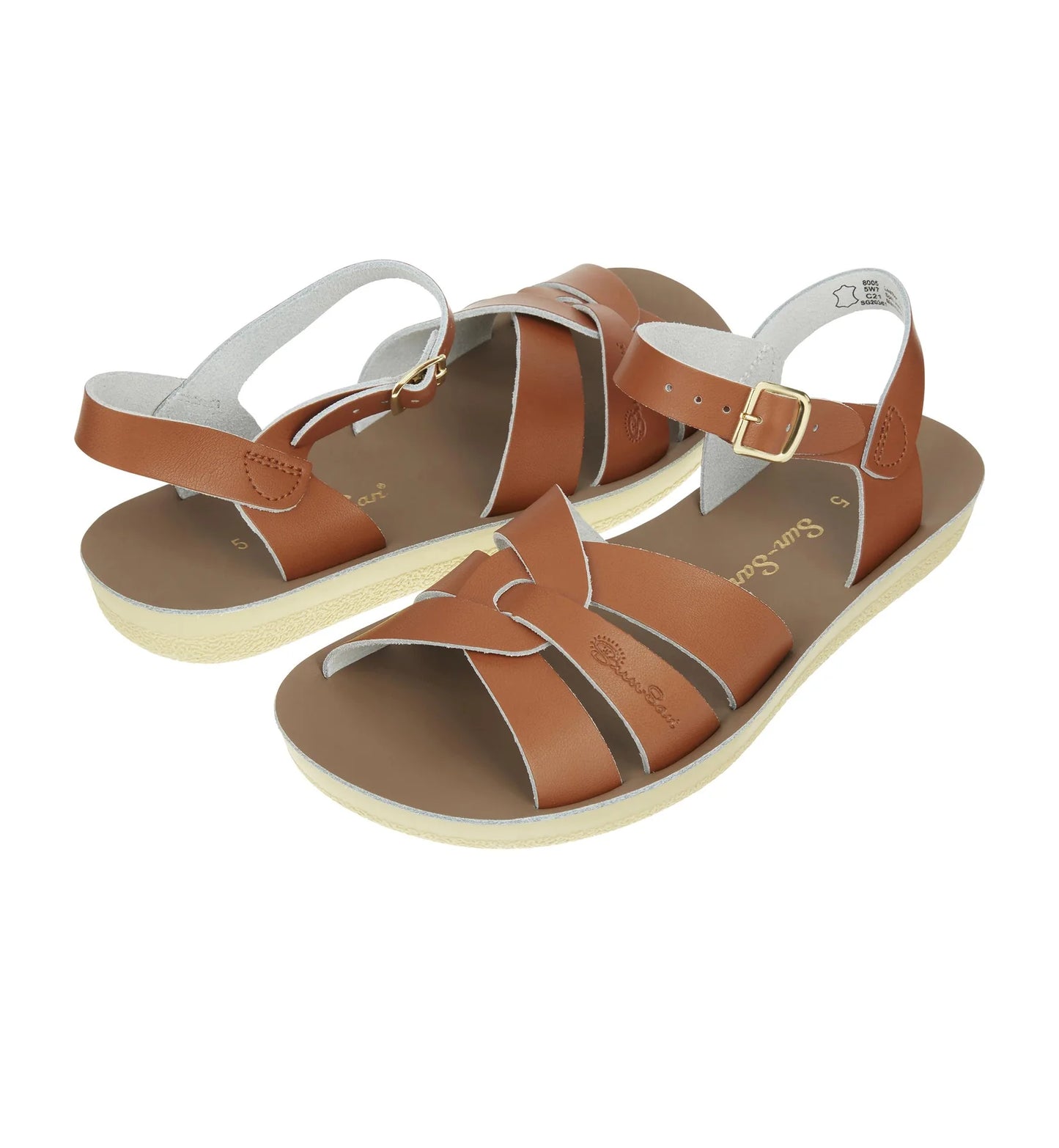 Saltwater Swimmer Tan Womens Sandal