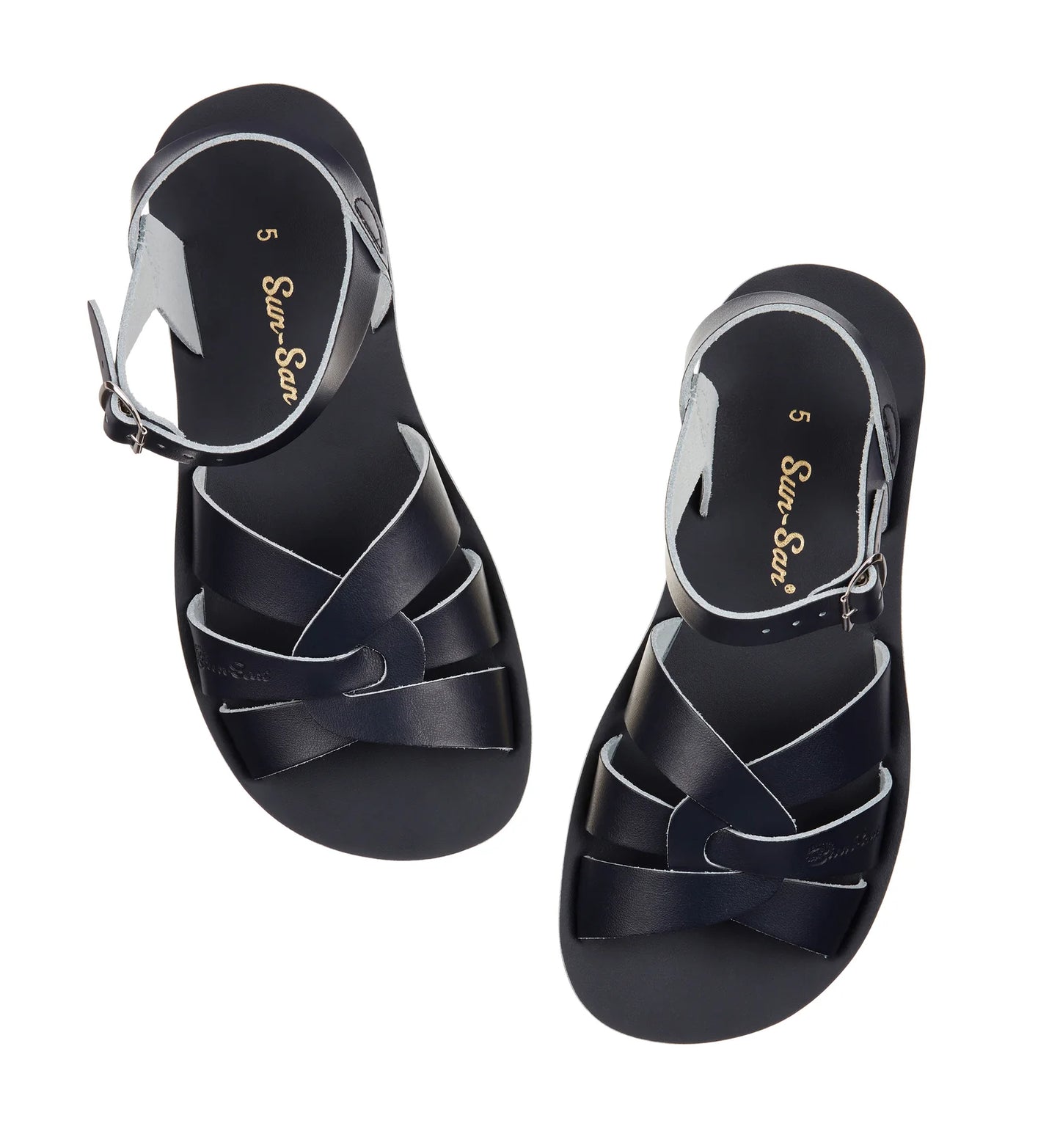 Saltwater Swimmer Navy Womens Sandal