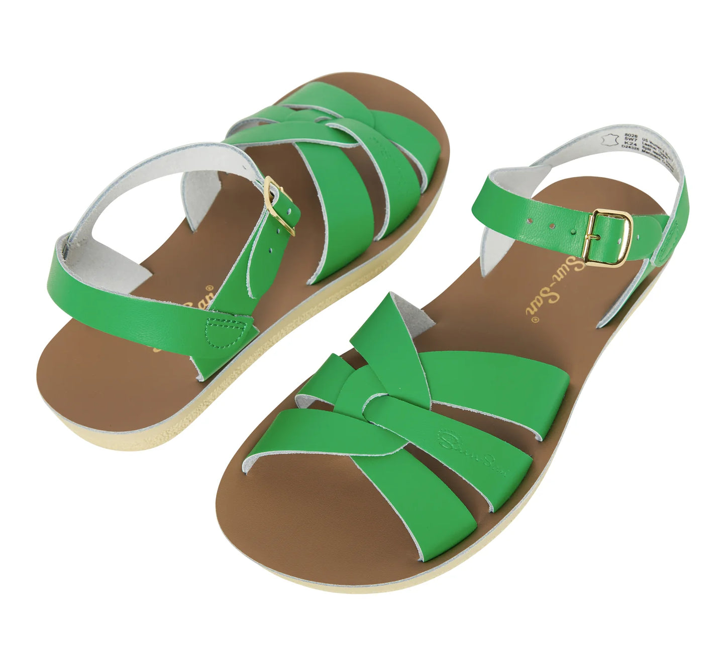 Swimmer Kelly Green Womens Sandal