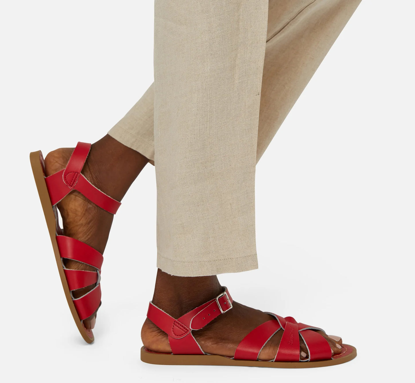Saltwater Original Red Womens Sandal