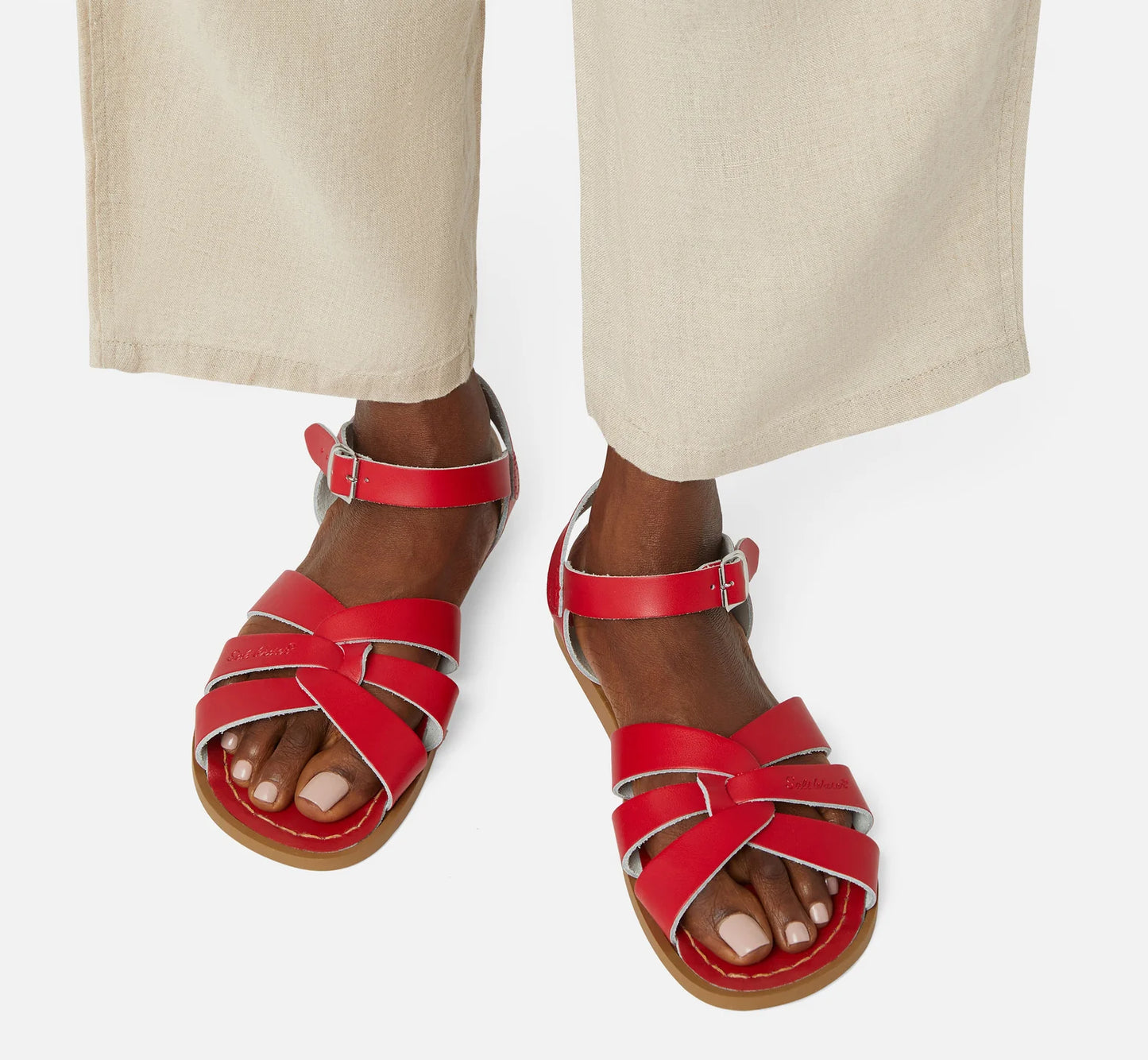 Saltwater Original Red Womens Sandal