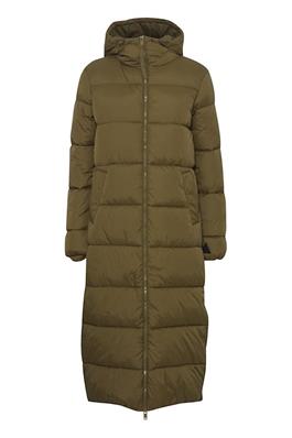 Byoung Long coat - military olive