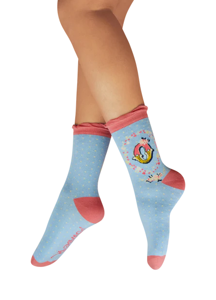 Powder uk Alphabet letter socks