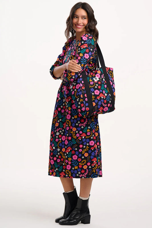 Sugarhill maria midi dress toad stool