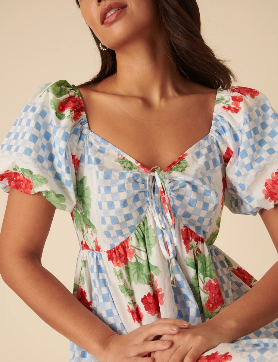 Nobody's Child Joanne midi dress geranium