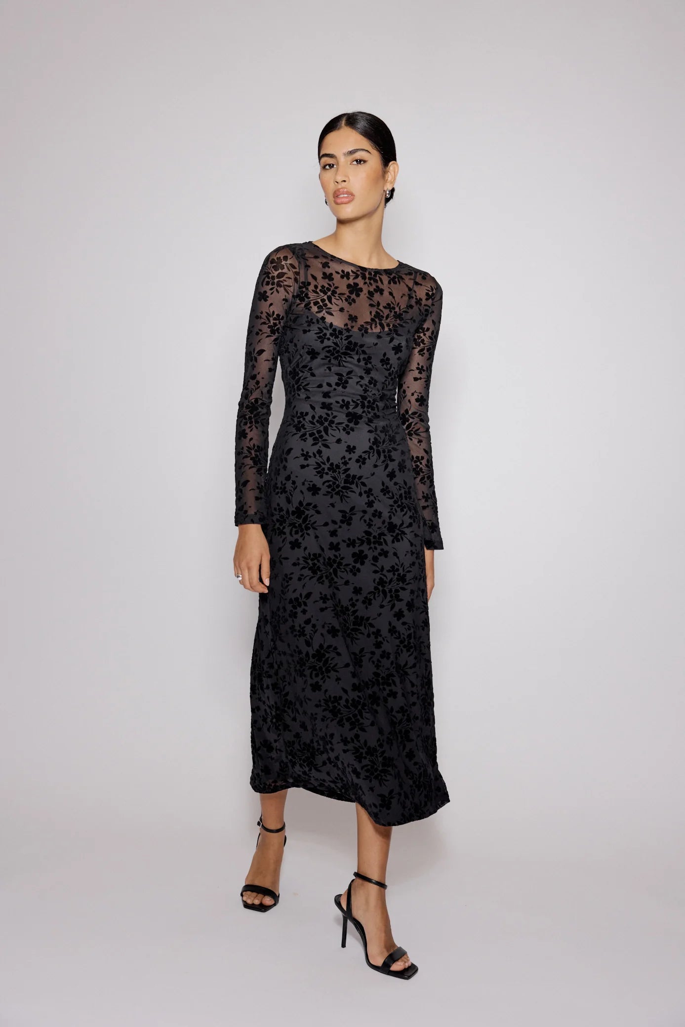 Nobody 's Child Classria Midi devore dress