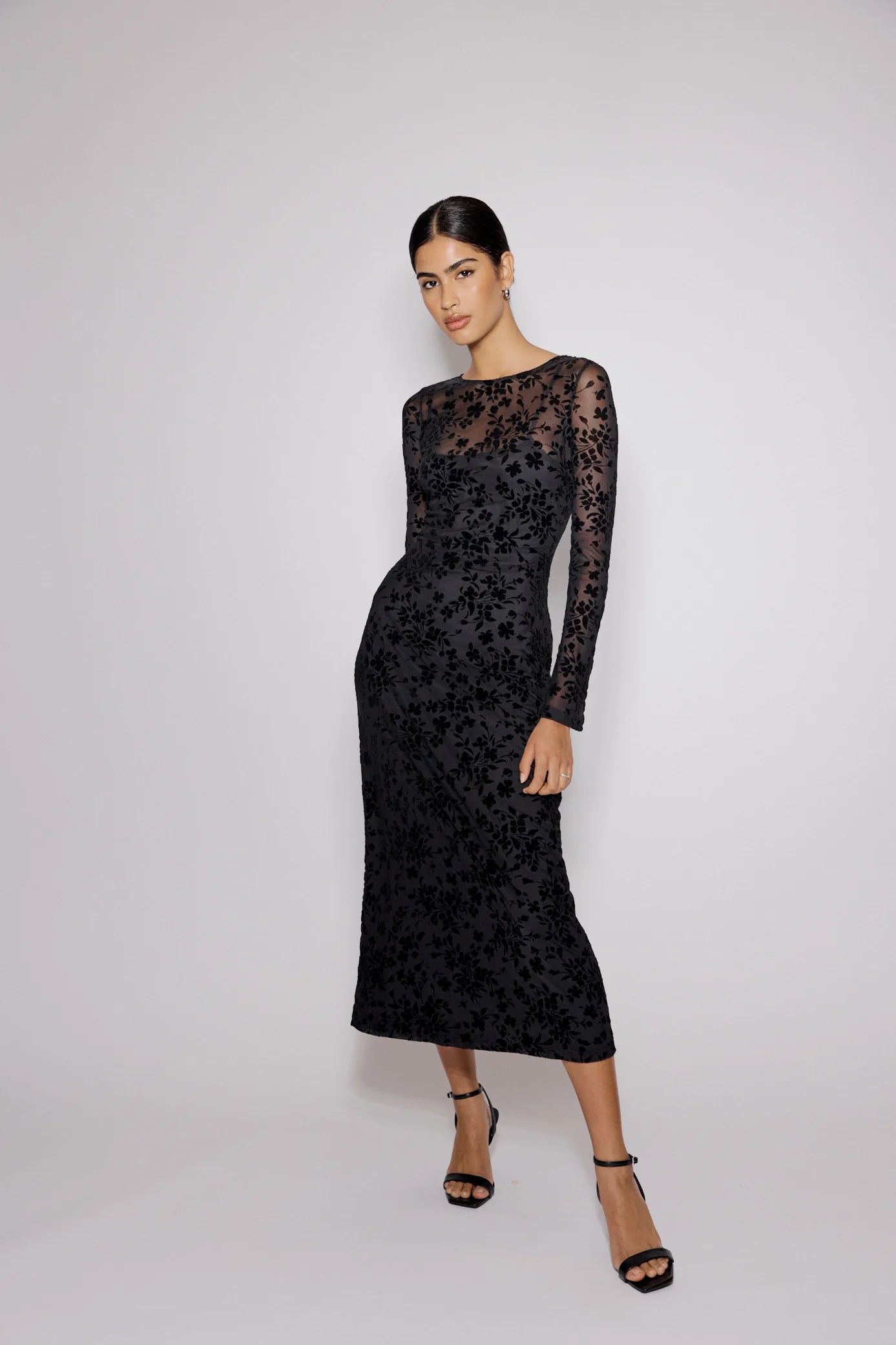 Nobody 's Child Classria Midi devore dress