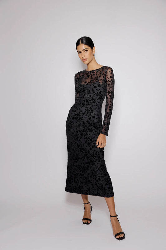 Nobody 's Child Classria Midi devore dress