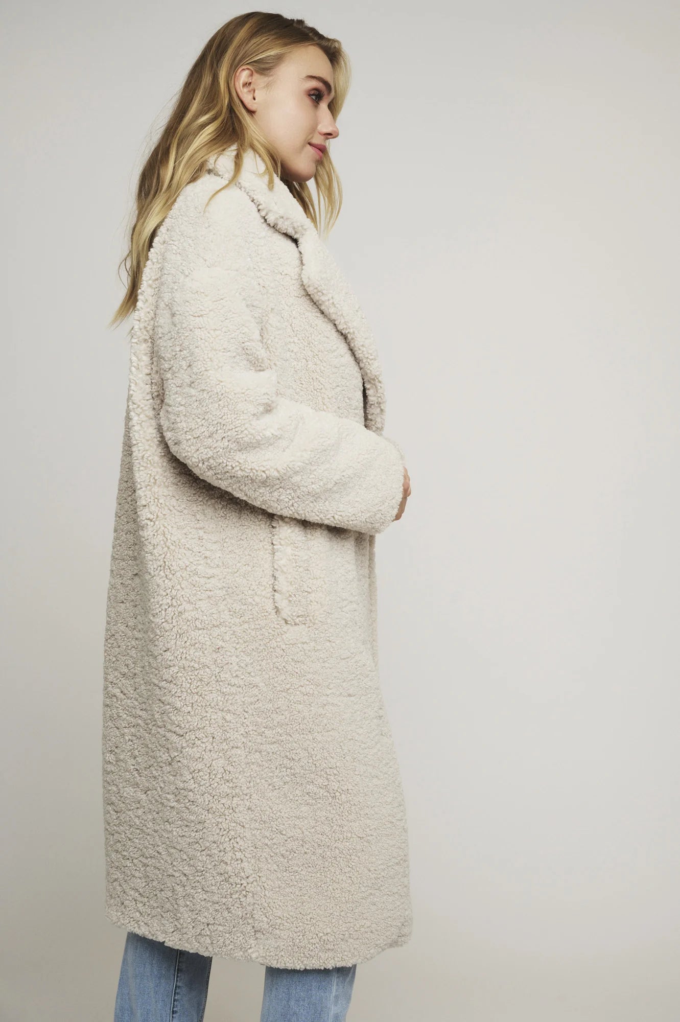 Rino and pelle Elicia coat - Birch