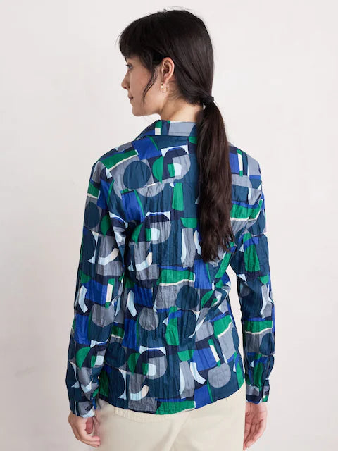 Seasalt Larissa shirt -Zennor abstract maritime