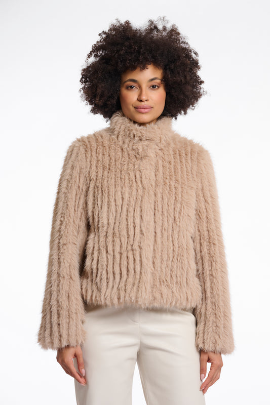 Rino & Pelle Faith jacket with closures oat