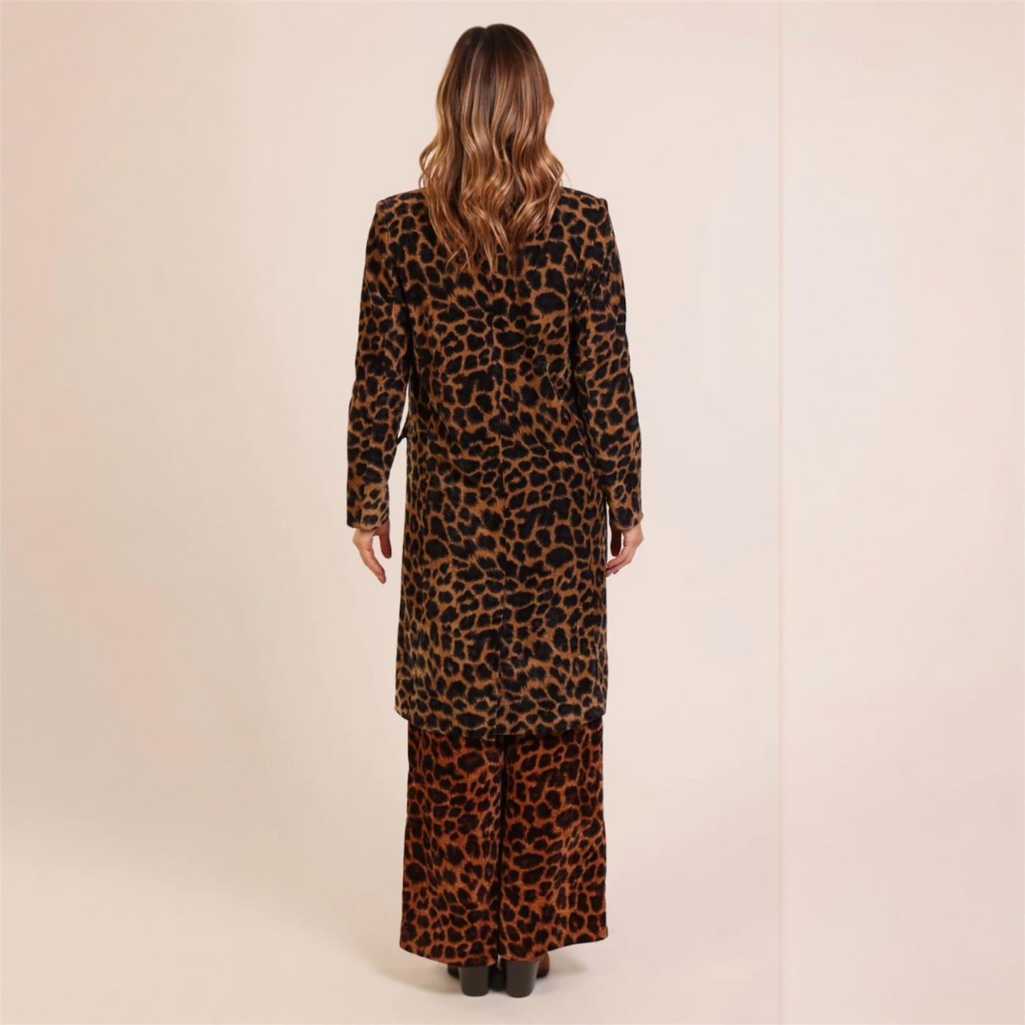 Traffic People Anarchy Leopard Print Coat