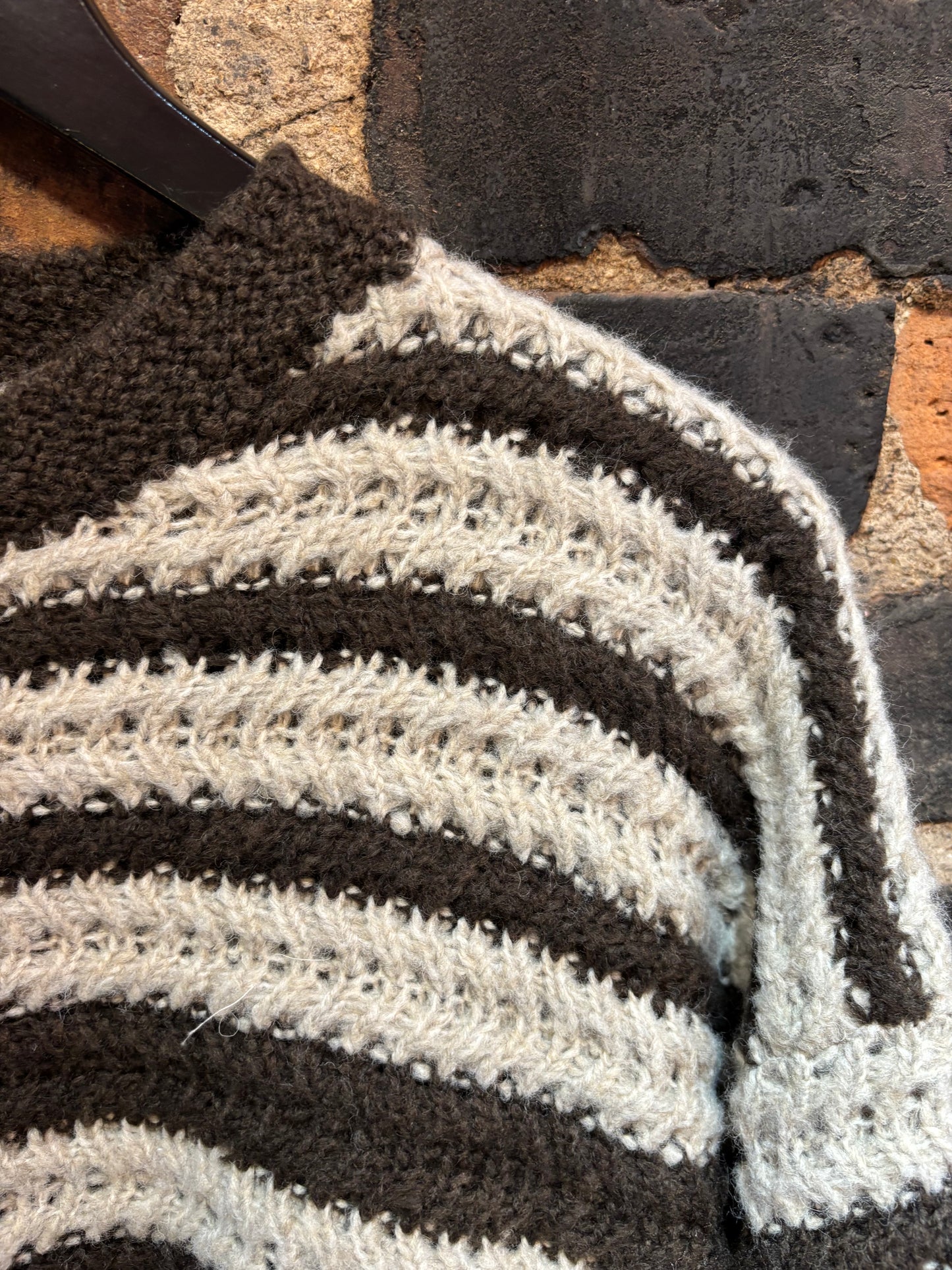 Marta MdcVictorine Knit Jumper Brown/Beige