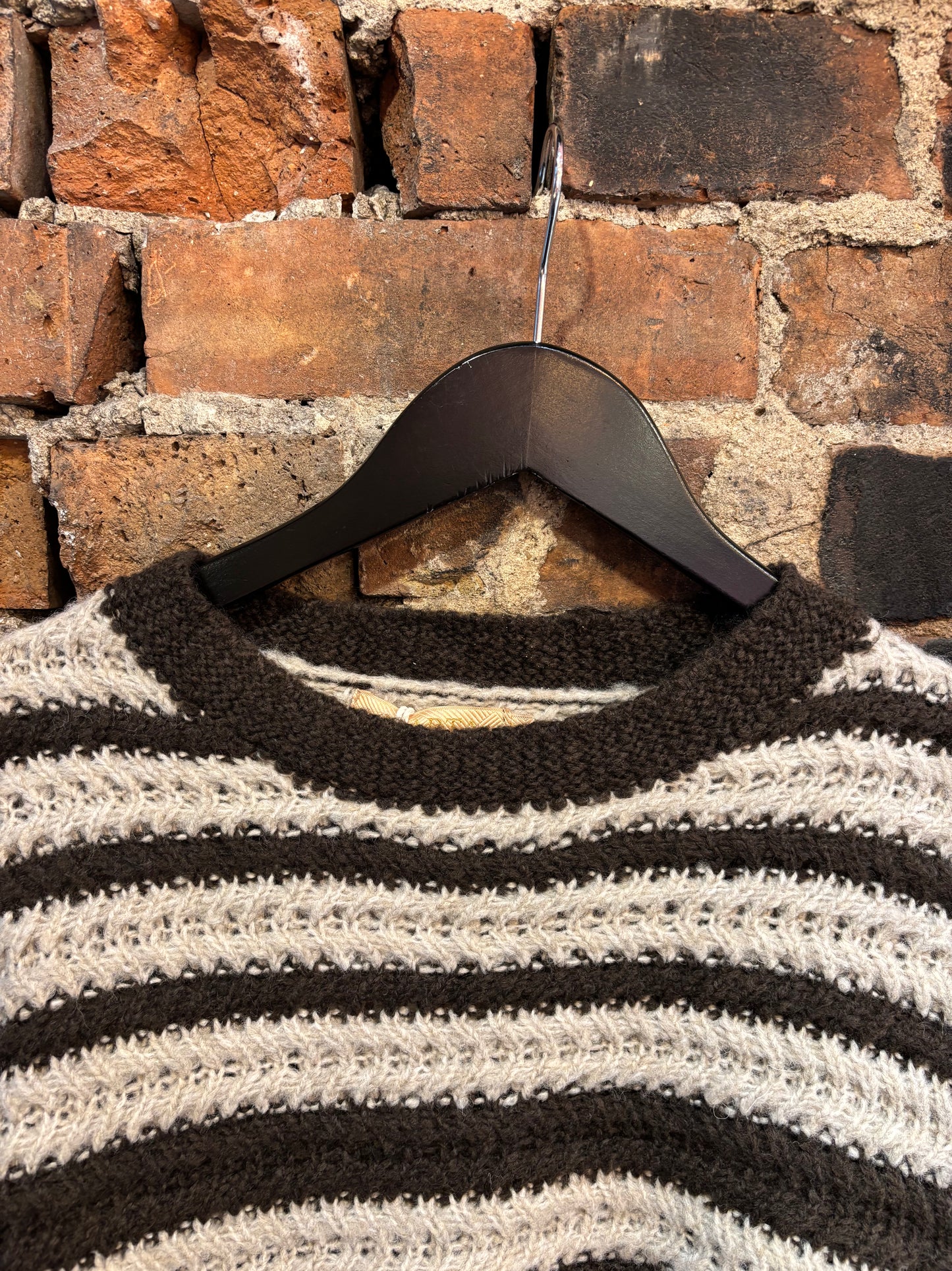 Marta MdcVictorine Knit Jumper Brown/Beige