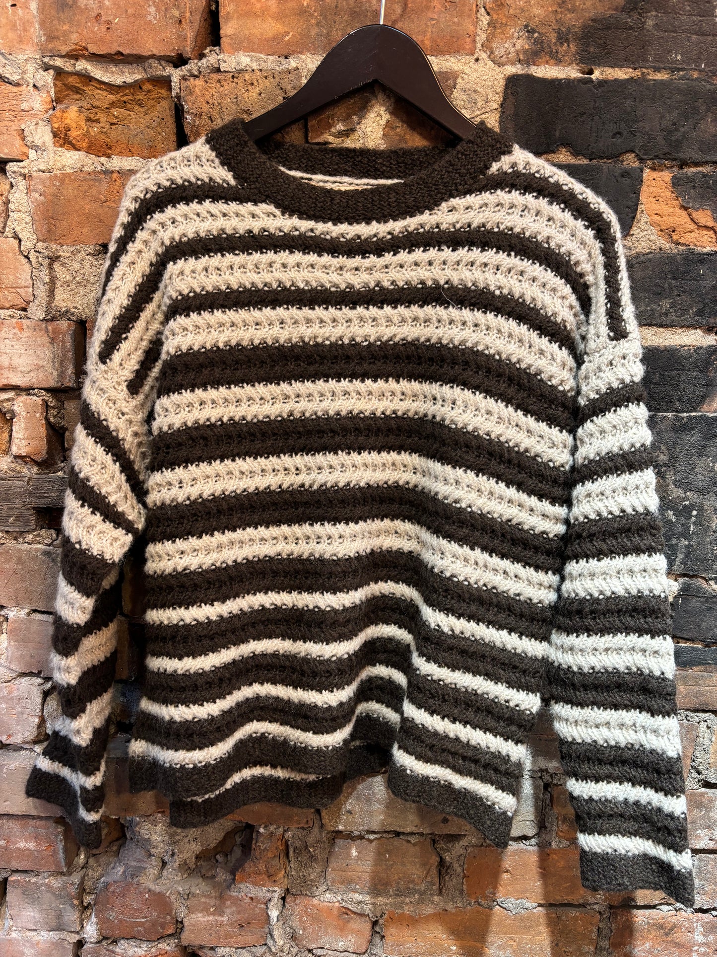 Marta MdcVictorine Knit Jumper Brown/Beige