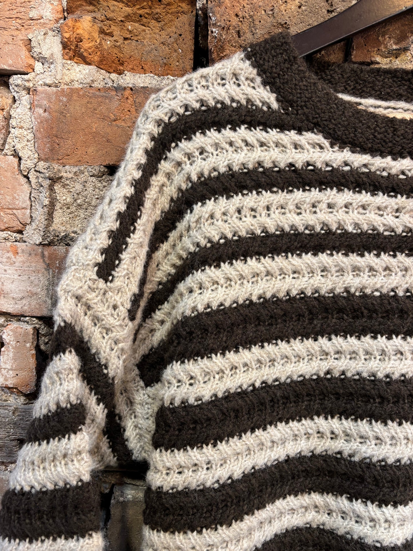 Marta MdcVictorine Knit Jumper Brown/Beige