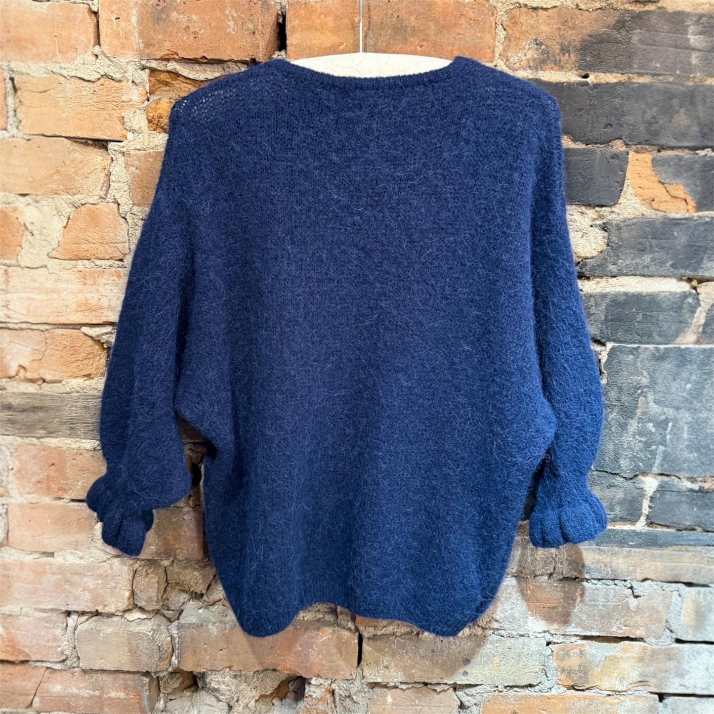 Marta Juliana Knit Cardigan Navy