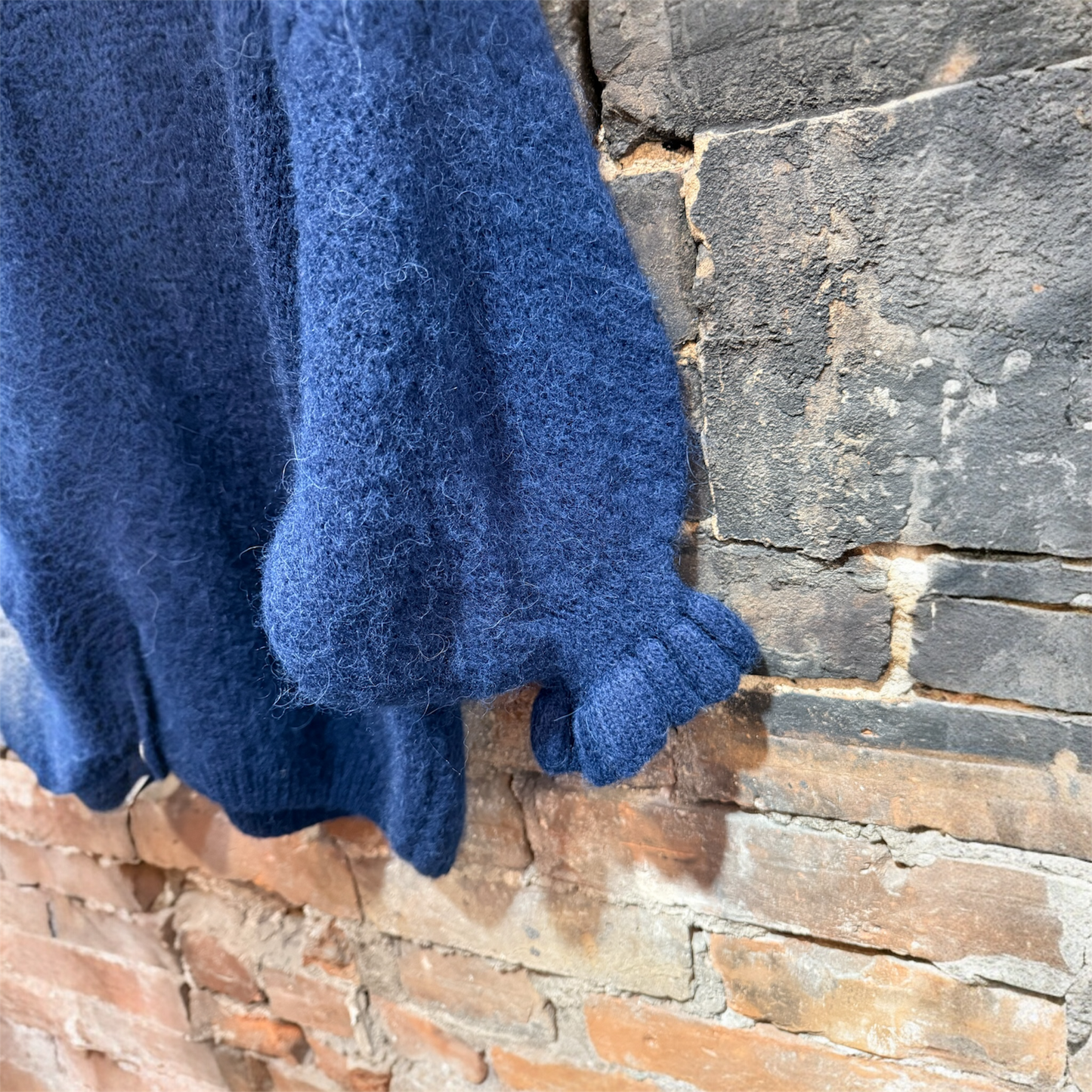 Marta Juliana Knit Cardigan Navy