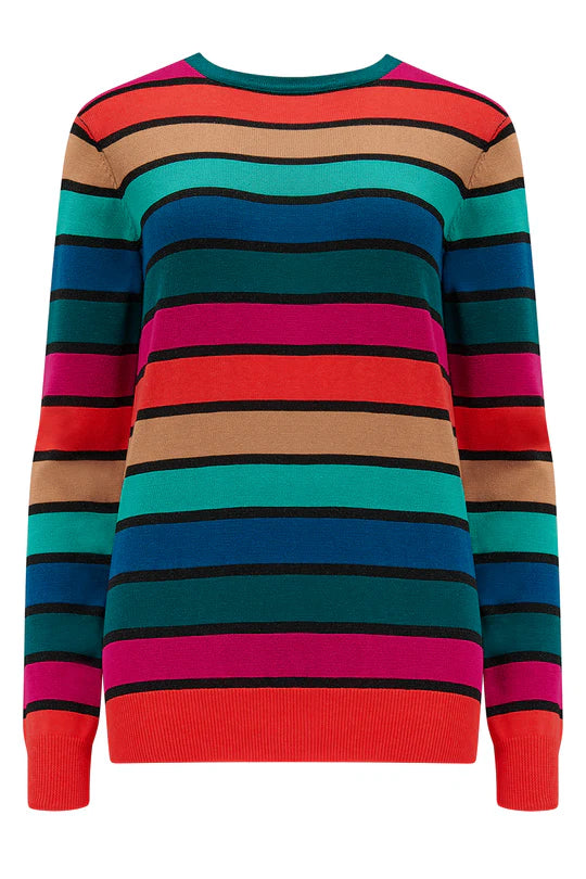 Sugarhill Astrid jumper - Multi rainbow jumper