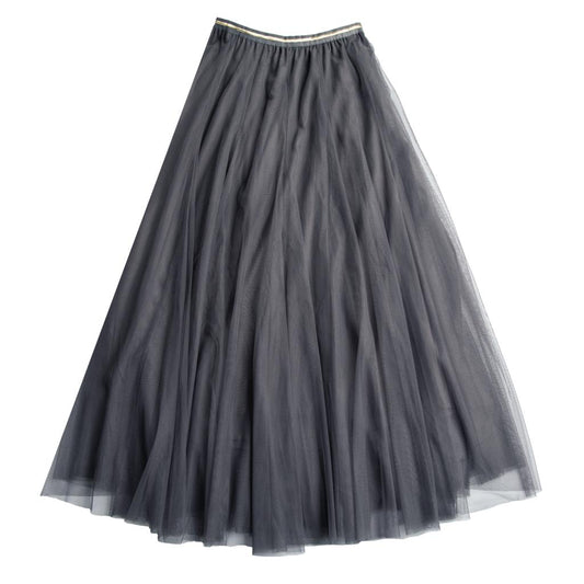 Last true angel tulle layer skirt in grey