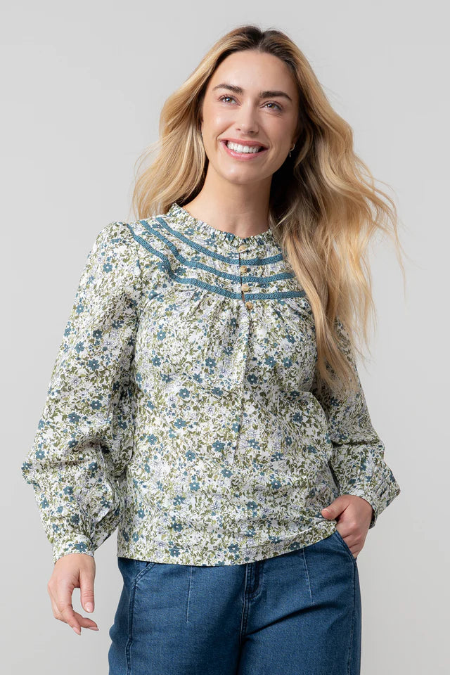 Lilly & Me Luna Blouse Violet