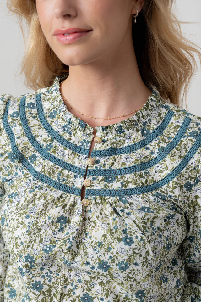 Lilly & Me Luna Blouse Violet