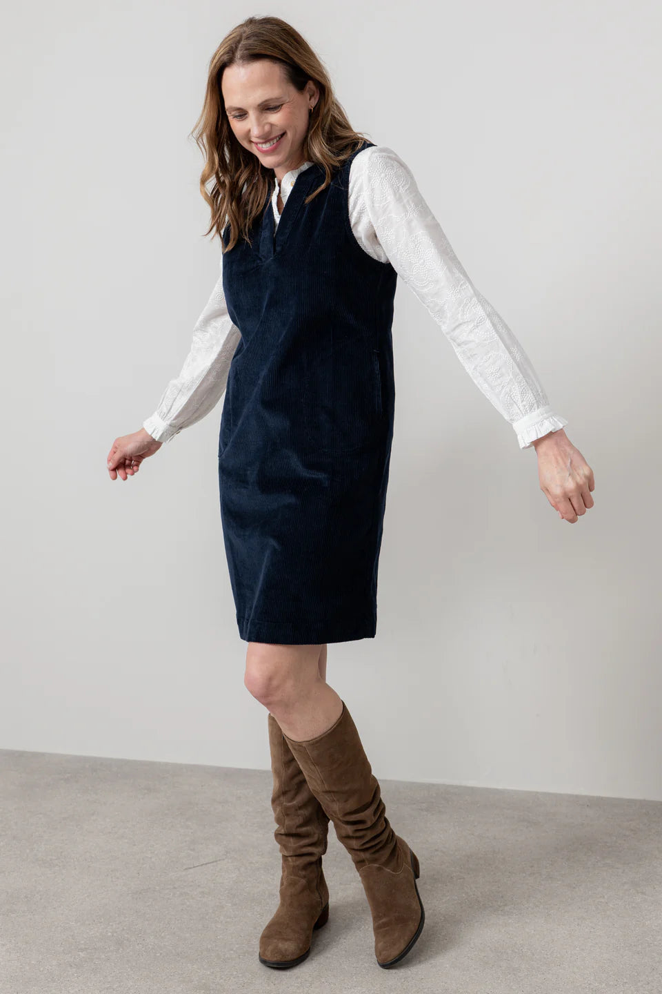 Lilly & me Belle Dress navy