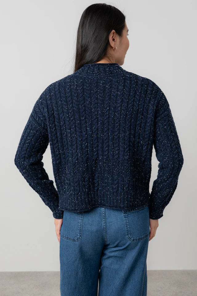 Lilly & Me Elspeth Jumper fleck knit