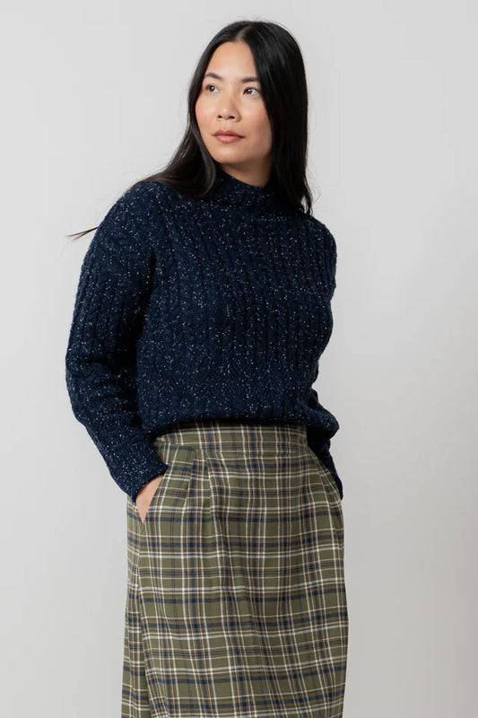 Lilly & Me Elspeth Jumper fleck knit